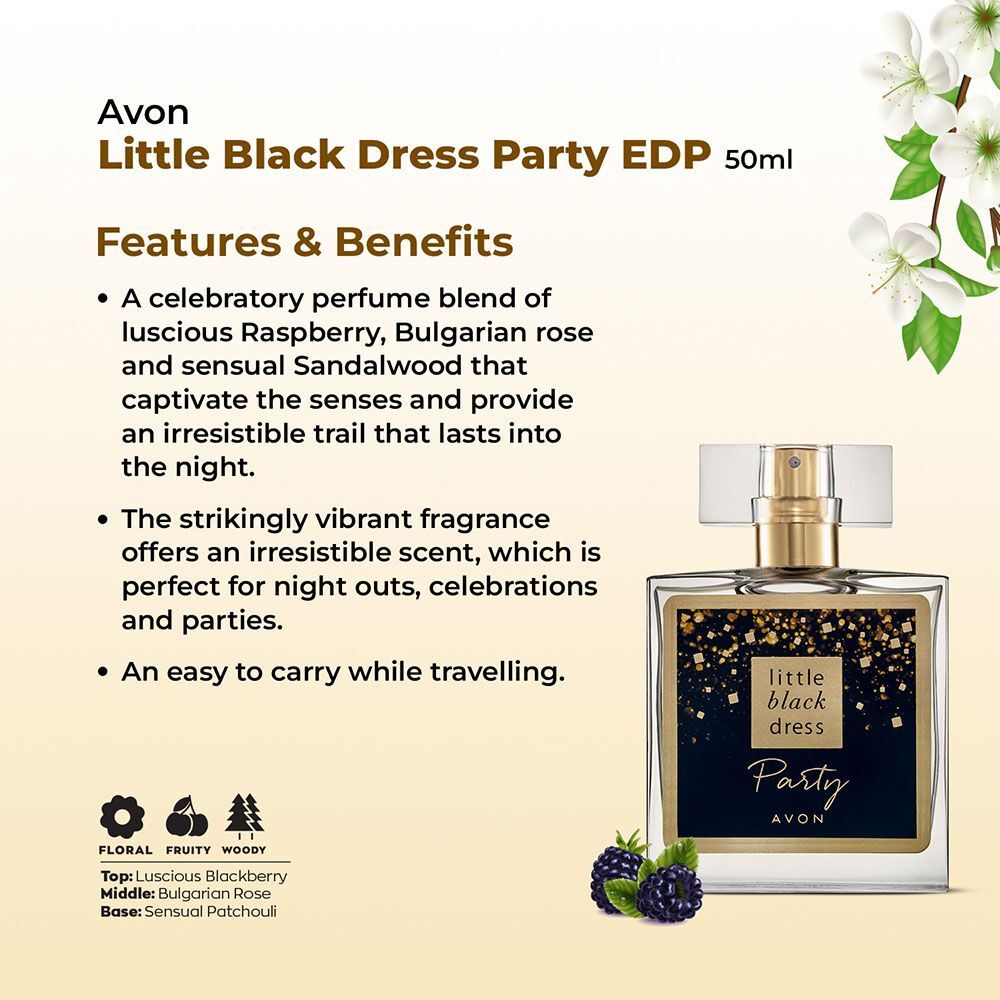 little black dress party avon Avon Little Black Dress EDP 50ml | Bestselling Perfume for Her