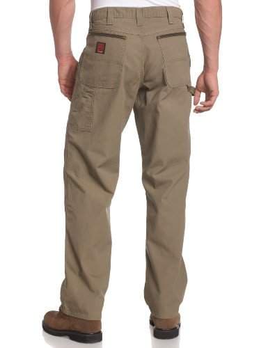 riggs workwear by wrangler men's ripstop carpenter jean