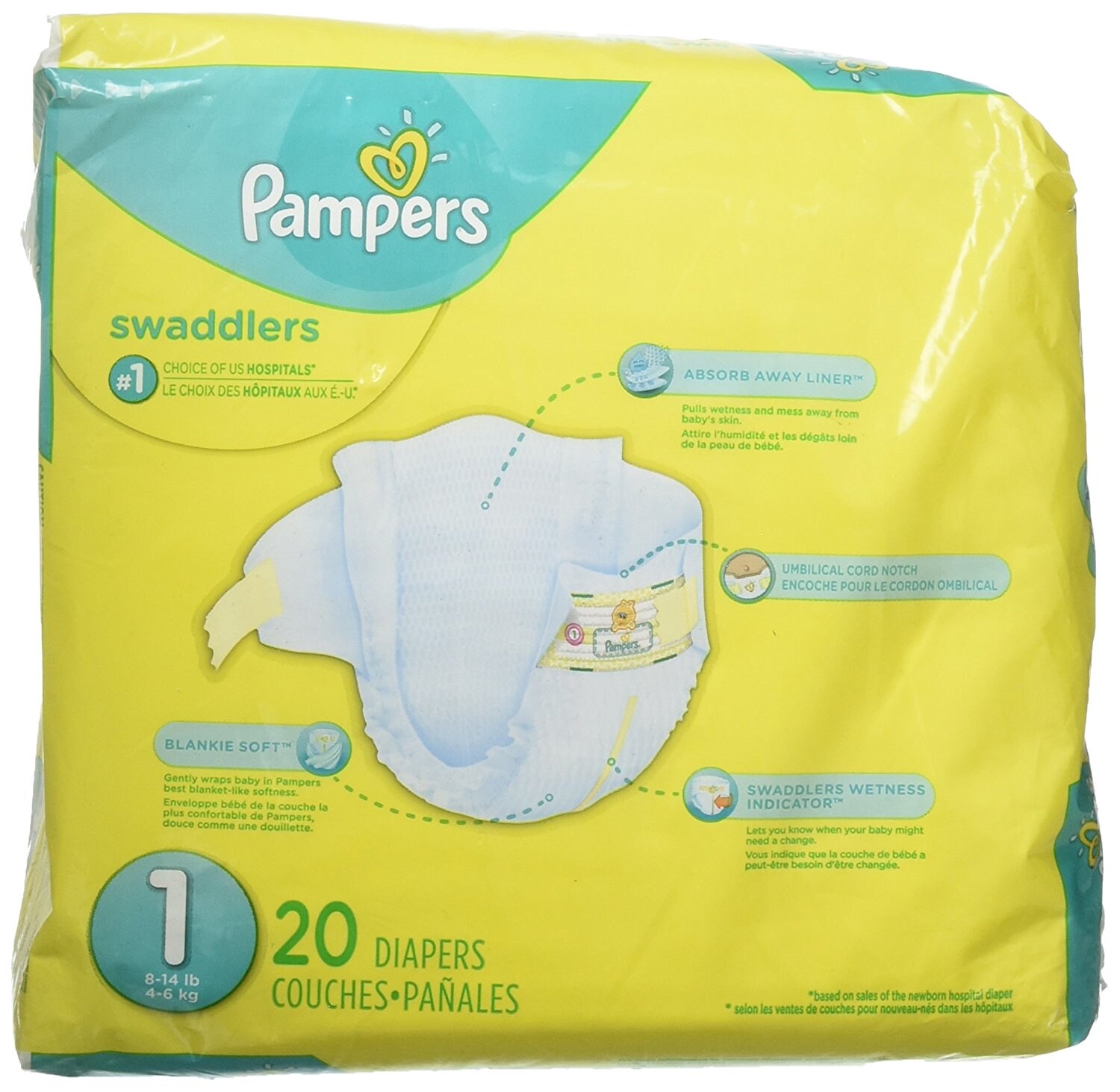 pamper swaddler