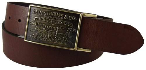 Buy Levi S Men S Bridle Leather Belt Brown 44 Features Price Reviews Online In India Justdial