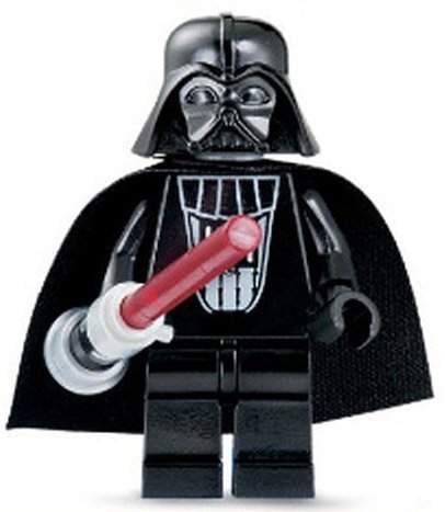 lego darth vader light