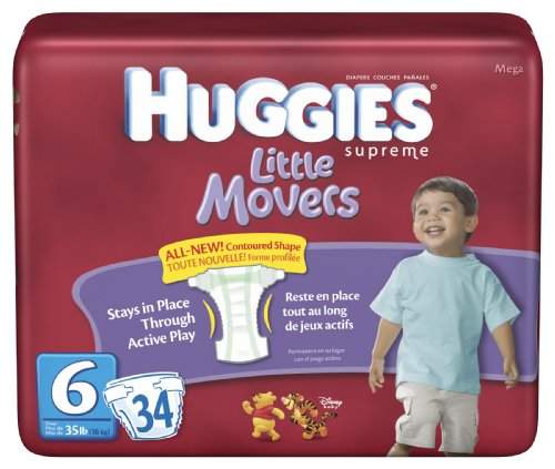 huggies little movers size 6