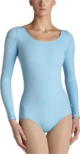 Light blue long sleeve leotard Clearance