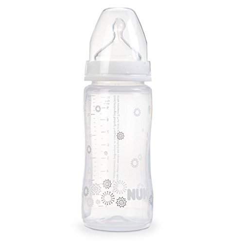 NUK First Choice BPA Free Bottle with Size 1 Silicone Teat 300ml