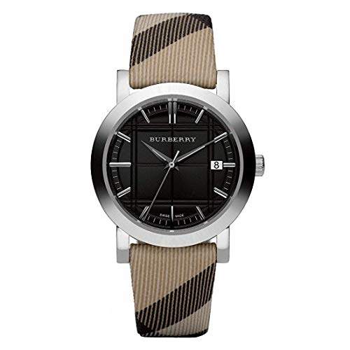 burberry watch check strap