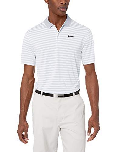 nike men's dry victory stripe polo
