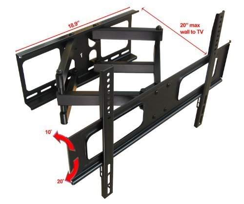 Impact Mounts Dual Arm Articulating Full Motion Lcd Led Plasma Tv Wall Mount Bracket Fits Most Screen Sizes 32 70 Features Reviews In India Justdial Impact Mounts Dual, Dual Arm Tv Wall Mount