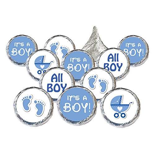 Buy Boy Baby Shower Favors 324 Stickers For Kisses Candies Blue Baby Boy Features Price Reviews Online In India Justdial