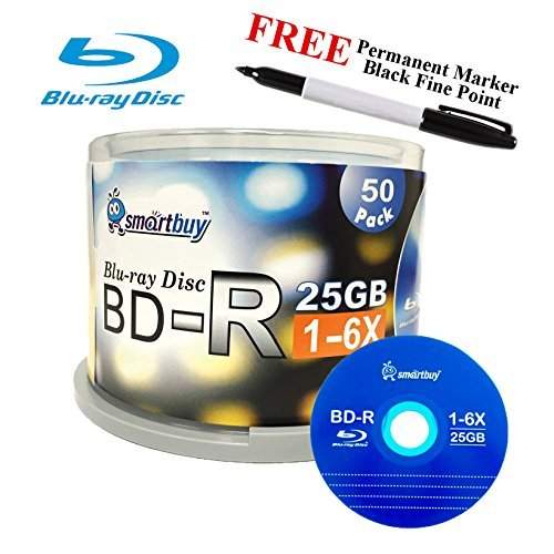 Buy Smartbuy 50 Disc 25gb 6x R Blu Ray Logo Top Blank Media Record Disc Black Permanent Marker Features Price Reviews Online In India Justdial Buy Smartbuy 50 Disc 25gb 6x R Blu Ray Logo Top Blank Media Record Disc Black Permanent Marker Features Price Reviews Online In India Justdial
