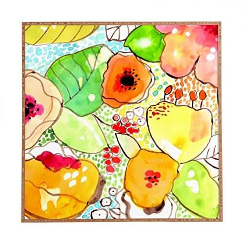 Buy Deny Designs Cayenablanca Organic Flowers Framed Wall Art Large 30 X 30 Features Price Reviews Online In India Justdial