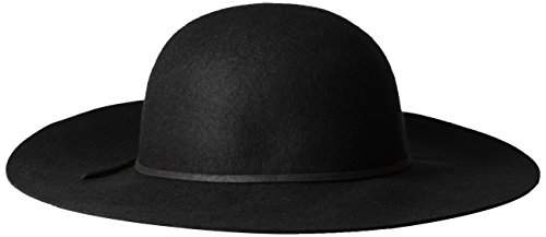 Black round hat womens clearance