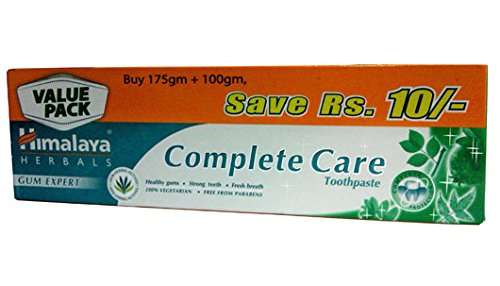 Buy Himalaya Herbals Complete Care Toothpaste 175 G 100 G Value Pack Features Price Reviews Online In India Justdial