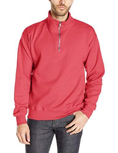 hanes nano quarter zip sweatshirt