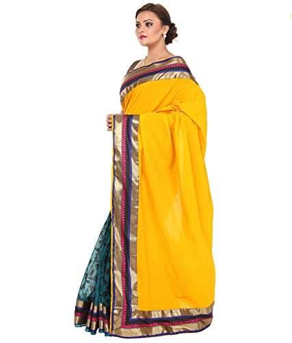 Buy Kataan Bazaar Yellow Color Half And Half Banarasi Matka Silk Saree Features Price Reviews Online In India Justdial Buy Kataan Bazaar Yellow Color Half And Half Banarasi Matka Silk Saree Features Price Reviews Online In India Justdial