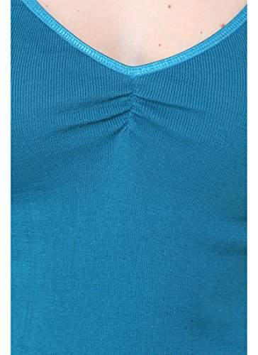 teal color tops for womens