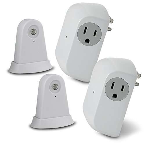Buy Set Of 2 Utilitech Wireless Dusk To Dawn Security Light Control With Outlet Receiver Features Price Reviews Online In India Justdial