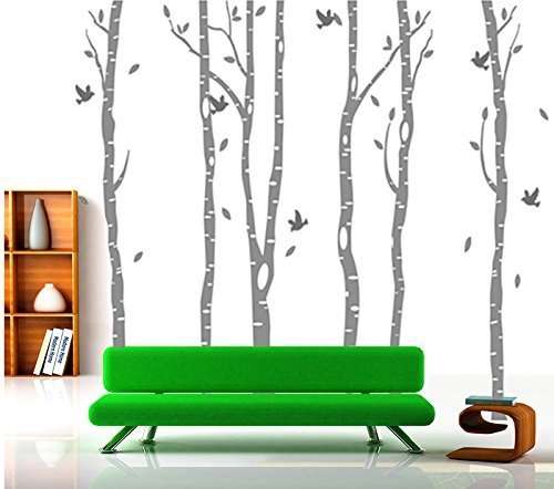 Buy Christmas Vinyl Large Birch Tree Wall Decal Tree Decal Nursery Birch Tree Decals Features Price Reviews Online In India Justdial