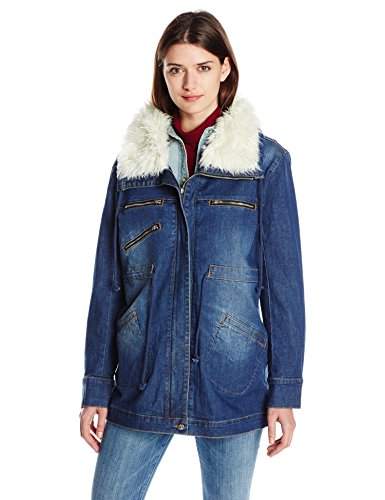 denim anorak women's