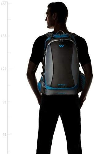 wildcraft blue casual backpack