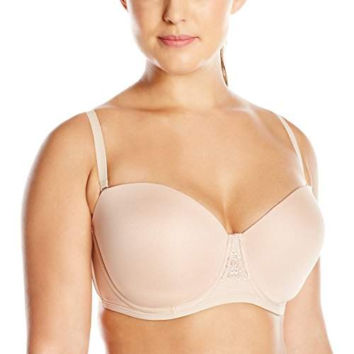 Buy Vanity Fair Women S Beauty Back Strapless Full Figure Underwire Bra 74380 Rose Beige 44dd Features Price Reviews Online In India Justdial