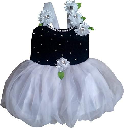 Buy Mpc Cute Fashion Baby Girl S Black Velvet And Soft Net Dresses 18 24 Months Features Price Reviews Online In India Justdial