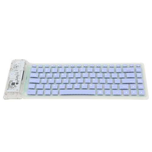 Buy Chinfai Foldable Flexible Silicone Wireless Bluetooth 3 0 Mini Keyboard For Laptop Pc Tablets And Mobile Phone Blue Features Price Reviews Online In India Justdial