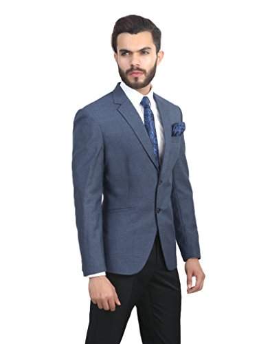 evening blue blazer