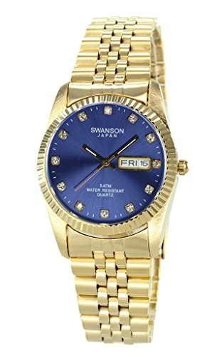 Buy Swanson Men S Gold Day Date Watch Purple Dial With Stone Numbers Features Price Reviews Online In India Justdial Top selected products and reviews. justdial