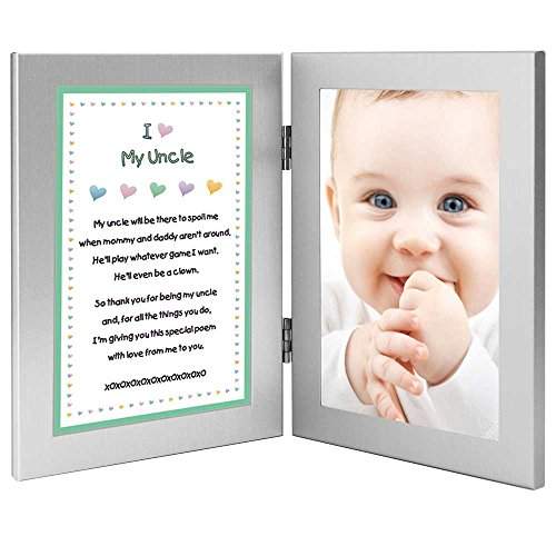 Buy Birthday Gift For Uncle Sweet Poem From Niece Or Nephew Attached 4x6 Frames Add Photo Features Price Reviews Online In India Justdial