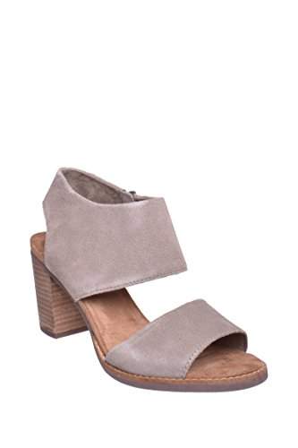 desert taupe suede women's majorca cutout sandals