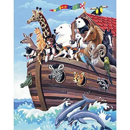 Buy Bits And Pieces 100 Piece Jigsaw Puzzle For Adults Noah S Ark 100 Pc Boat And Animals Jigsaw By Artist Barbara Gibson Features Price Reviews Online In India Justdial
