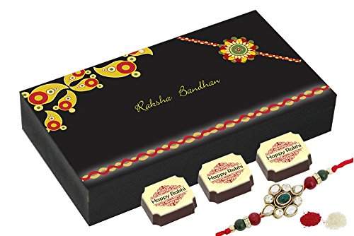 Buy Chococraft Rakhi Gift Items Rakhi Gift Ideas 6 Chocolate Gift Box With Rakhi Features Price Reviews Online In India Justdial
