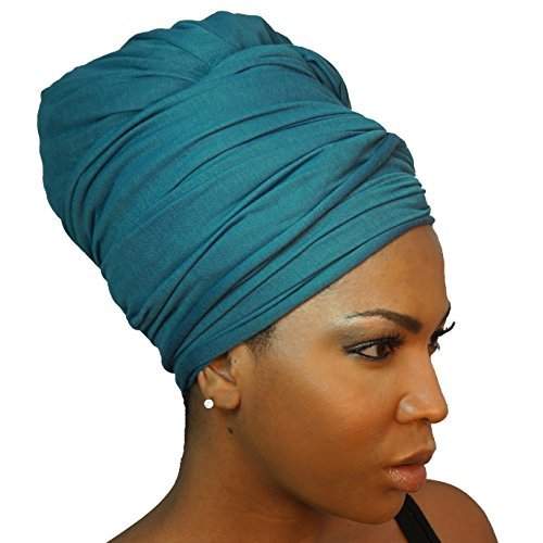 stretch jersey knit head wrap