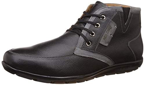 mens black leather boat shoes