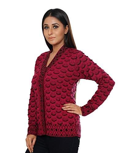 indian print cardigan sweaters