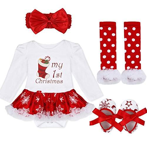 my 1st christmas outfit girl