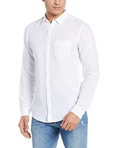 Buy United Colors Of Benetton Men S Casual Shirt 8903975321564 17p5068l8933i Small White Features Price Reviews Online In India Justdial