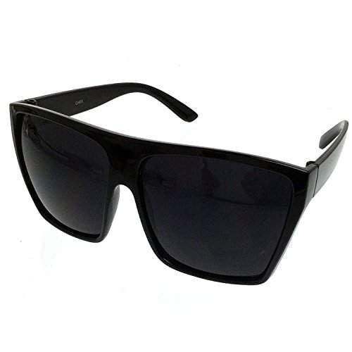 oversized rectangular sunglasses