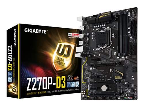 Buy Gigabyte Ga Z270p D3 Lga1151 Intel Z270 2 Way Crossfire Atx Ddr4 Motherboard Features Price Reviews Online In India Justdial