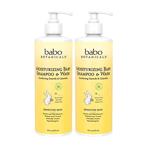 babo botanicals moisturizing baby shampoo