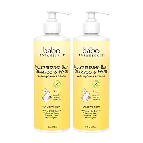 babo botanicals moisturizing baby shampoo