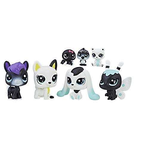 littlest pet shop black and white