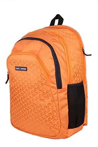 tommy hilfiger orange backpack