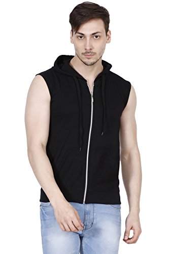 fanideaz men's cotton hooded sweatshirt with zip
