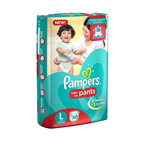 pampers pants large 68
