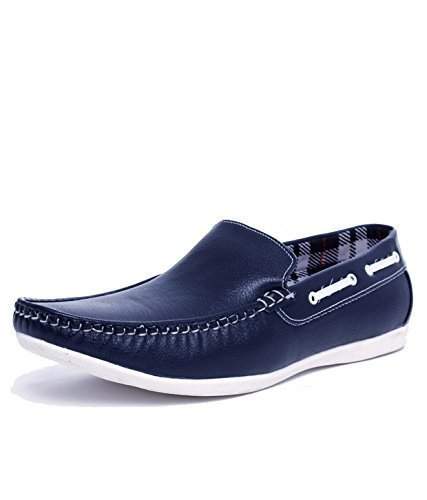 Buy Rosso Italiano Men S Blue Loafers Shoes For Men Features Price Reviews Online In India Justdial