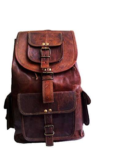 Buy Cool Bag 15 Men S Women S Genuine Leather Small Medium Backpack Rucksack Book School Bag Features Price Reviews Online In India Justdial