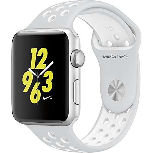 Buy Apple Watch Nike 42mm Smartwatch Silver Aluminum Case Platinum White Sport Band Features Price Reviews Online In India Justdial