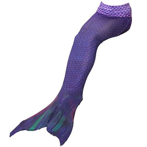 Red L Quesera Womens Mermaid Tail Costume for Swimming Cospaly Outfit Without Monofin