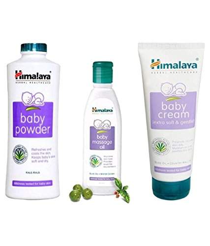 Buy Himalaya Combo Cream 200ml Baby Oil 200ml Baby Powder 400 Gm Features Price Reviews Online In India Justdial